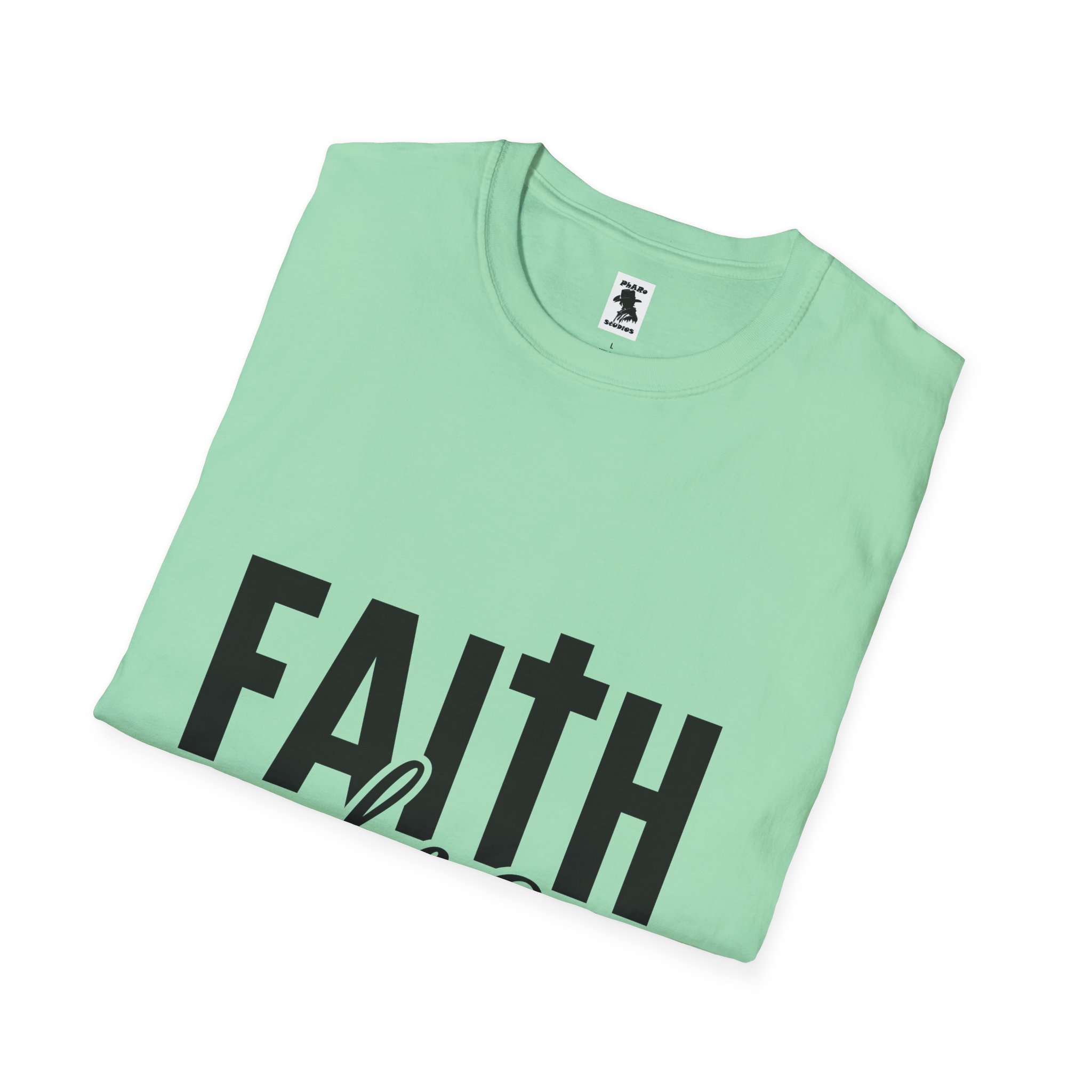 Faith Over Fear Unisex Softstyle T-Shirt - Image 16