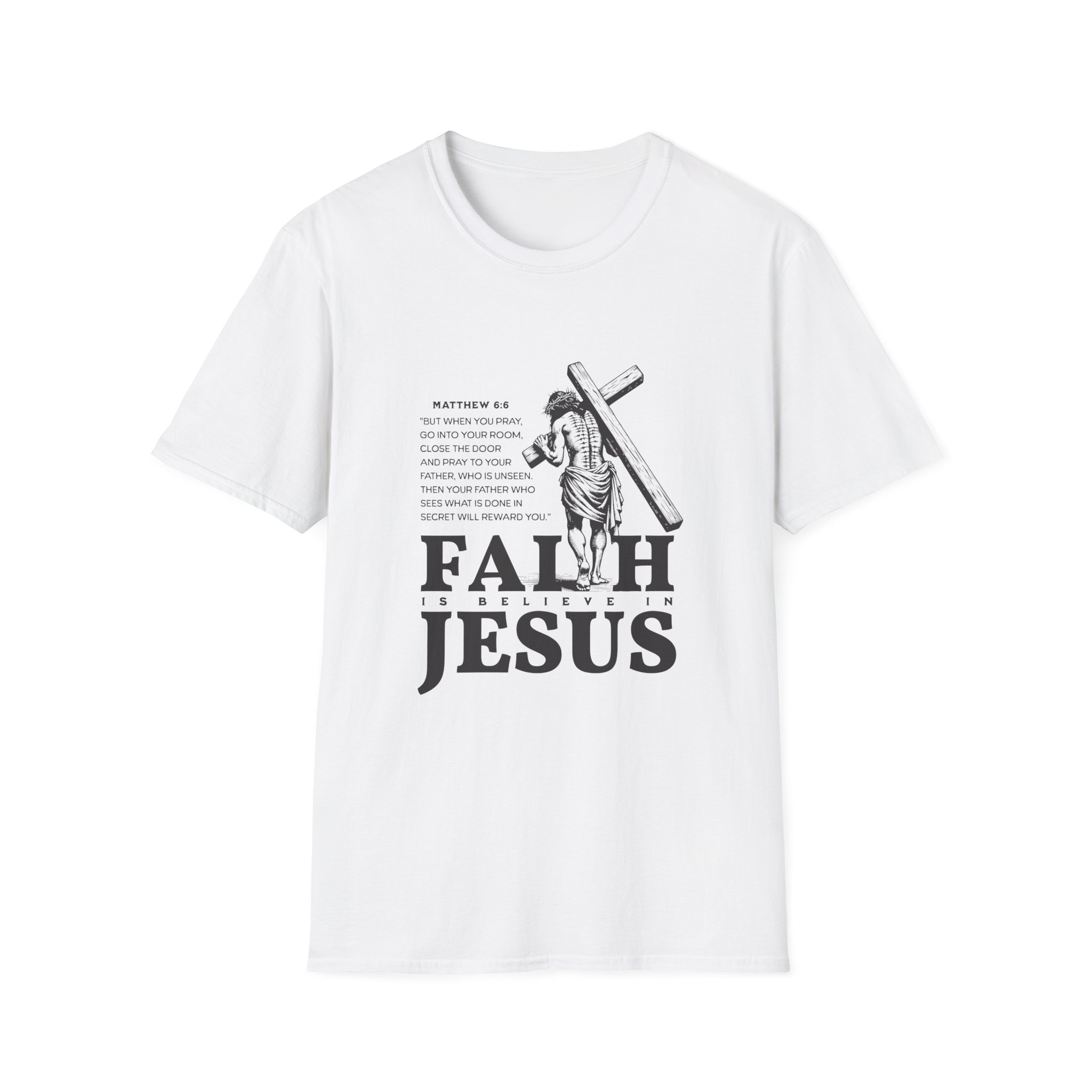 Matthew 6:6 - Vintage Scripture Tee
