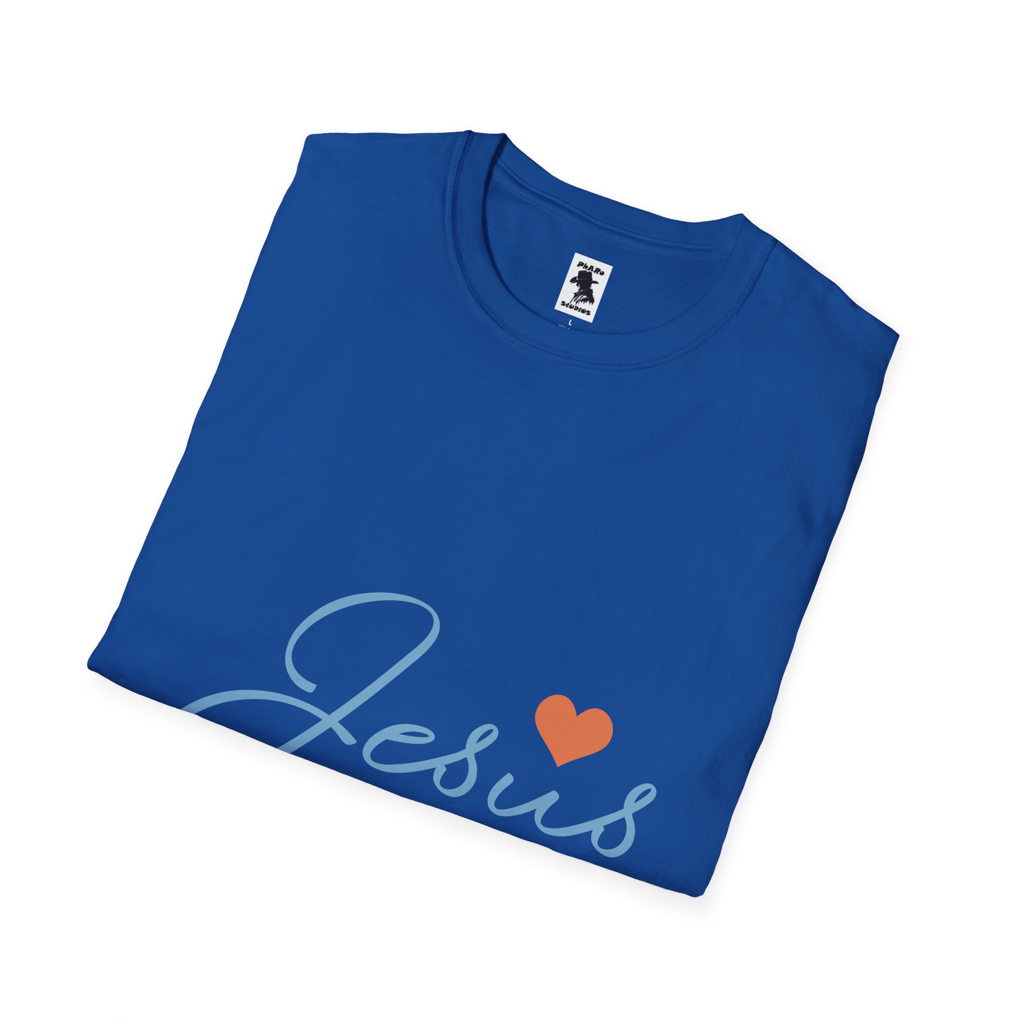 Jesus Love Unisex Softstyle T-Shirt - Faith-Inspired Casual Wear - Image 32