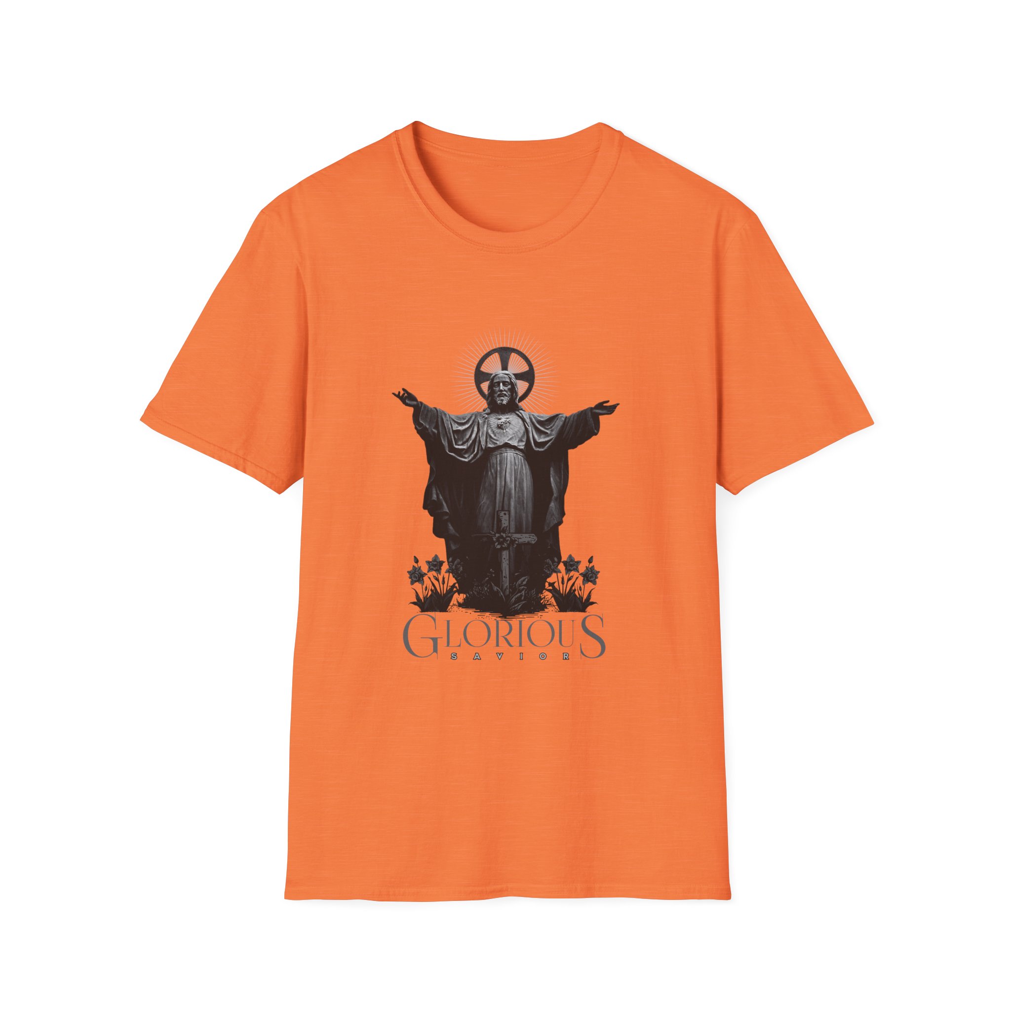 Glorious Redeemer T-Shirt — Vintage Religious Christ Graphic Tee - Image 3