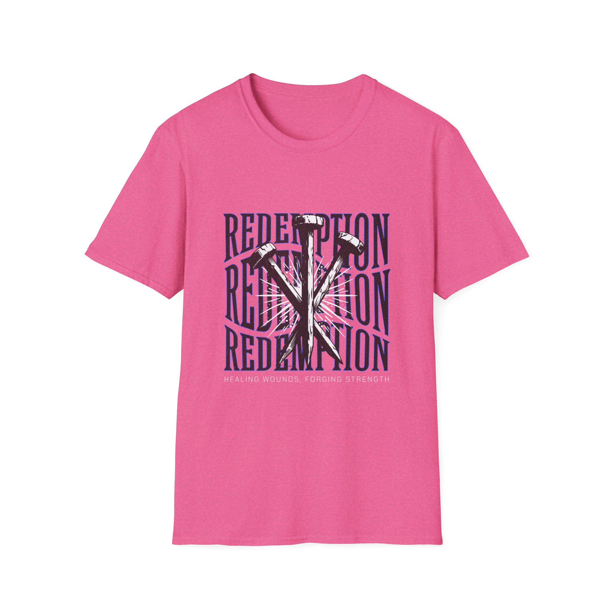 Redemption Cross T-Shirt — Christian Faith Graphic Tee - Image 23