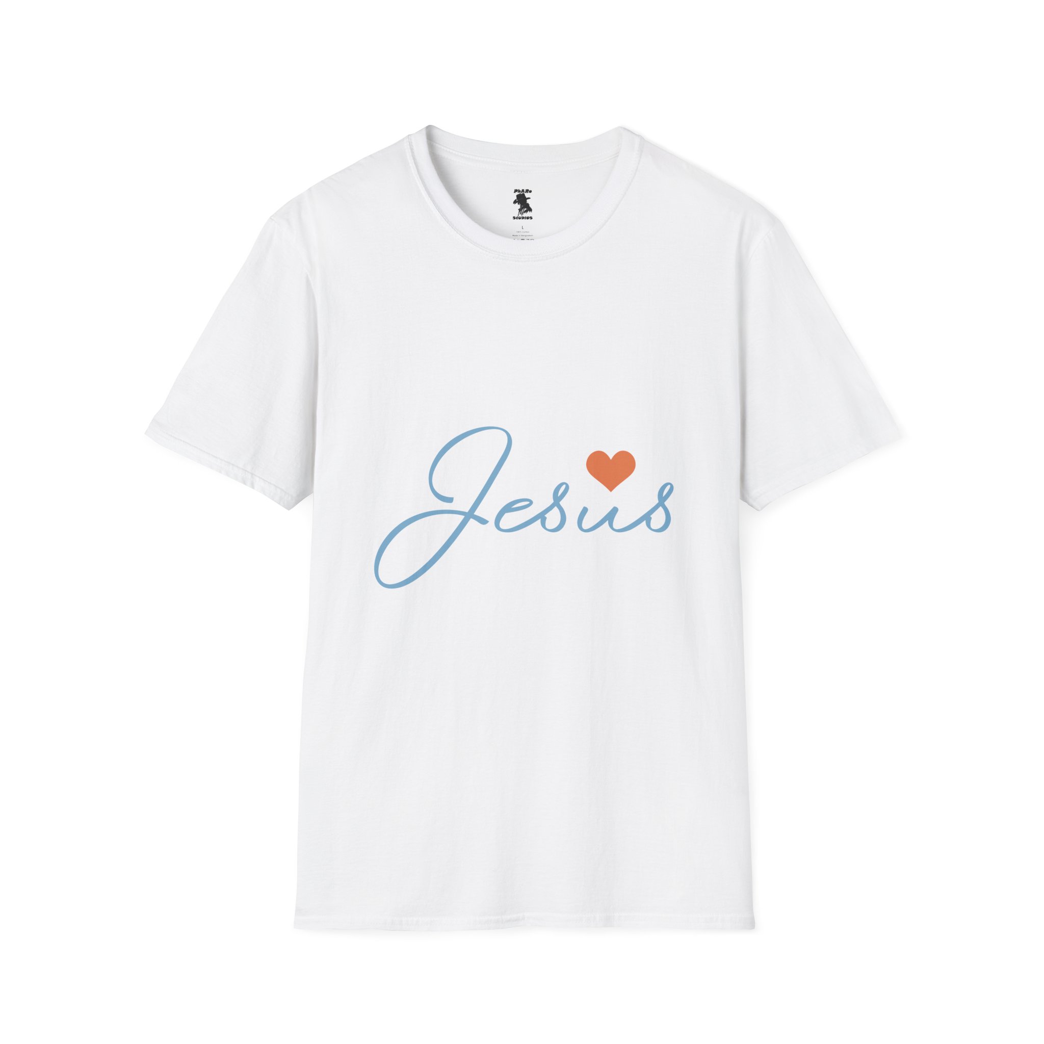 Jesus Love Unisex Softstyle T-Shirt - Faith-Inspired Casual Wear - Image 5