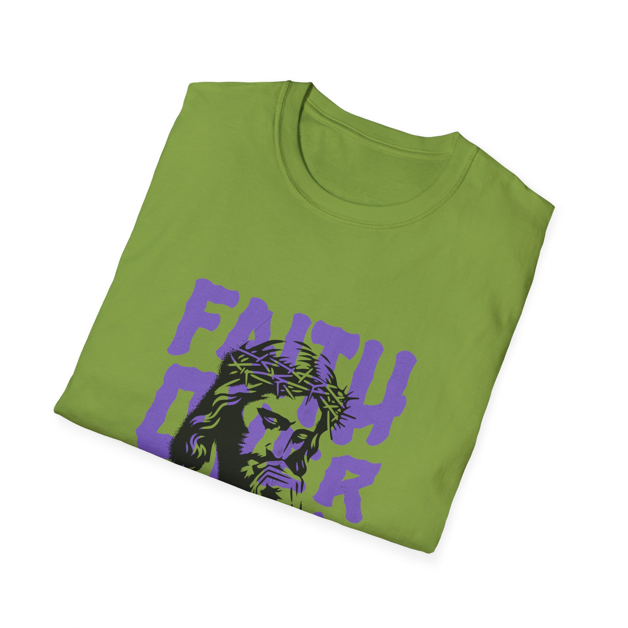 Faith Over Fear T-Shirt — Christian Jesus Graphic Tee (Faith Over Fear) - Image 10
