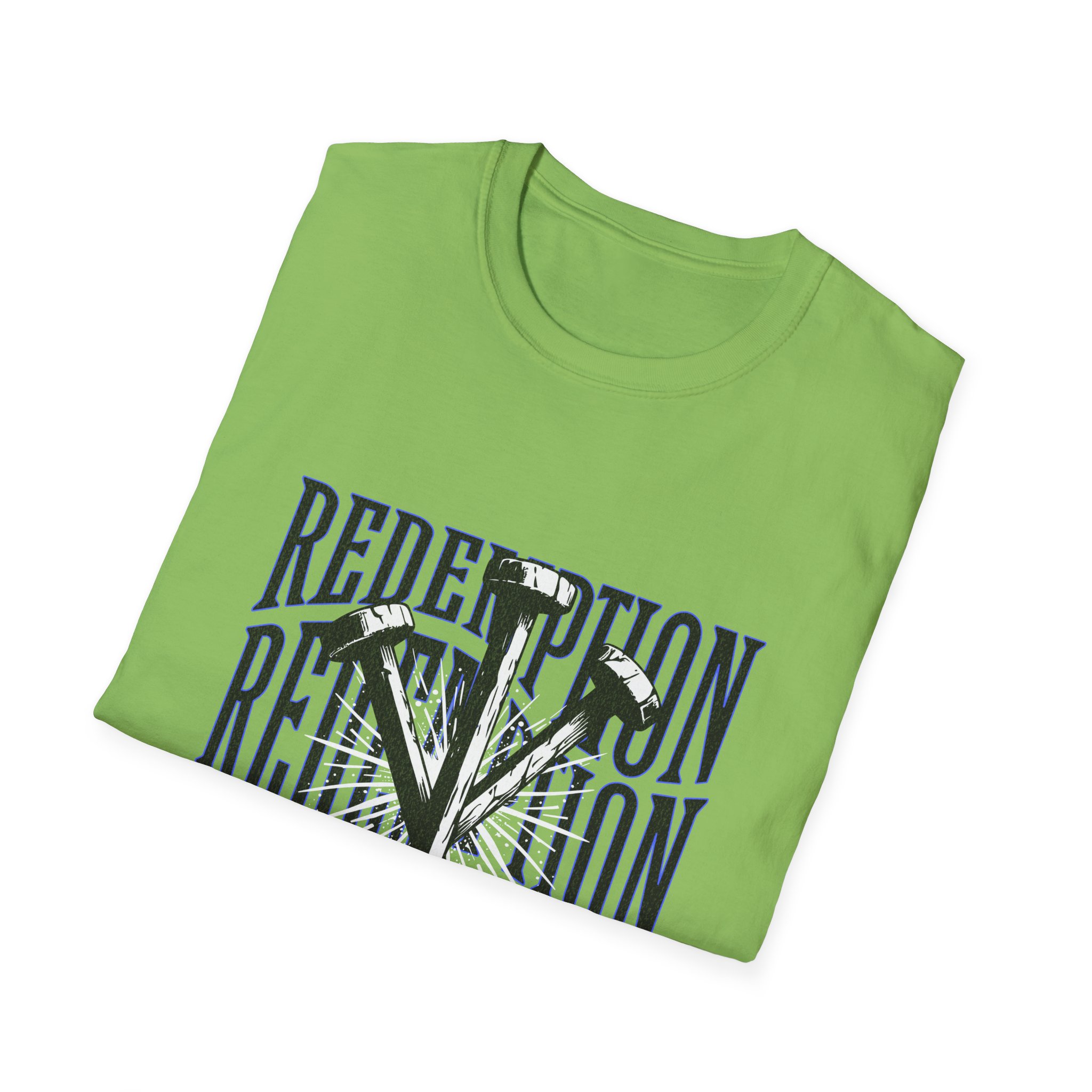 Redemption Cross T-Shirt — Christian Faith Graphic Tee - Image 12