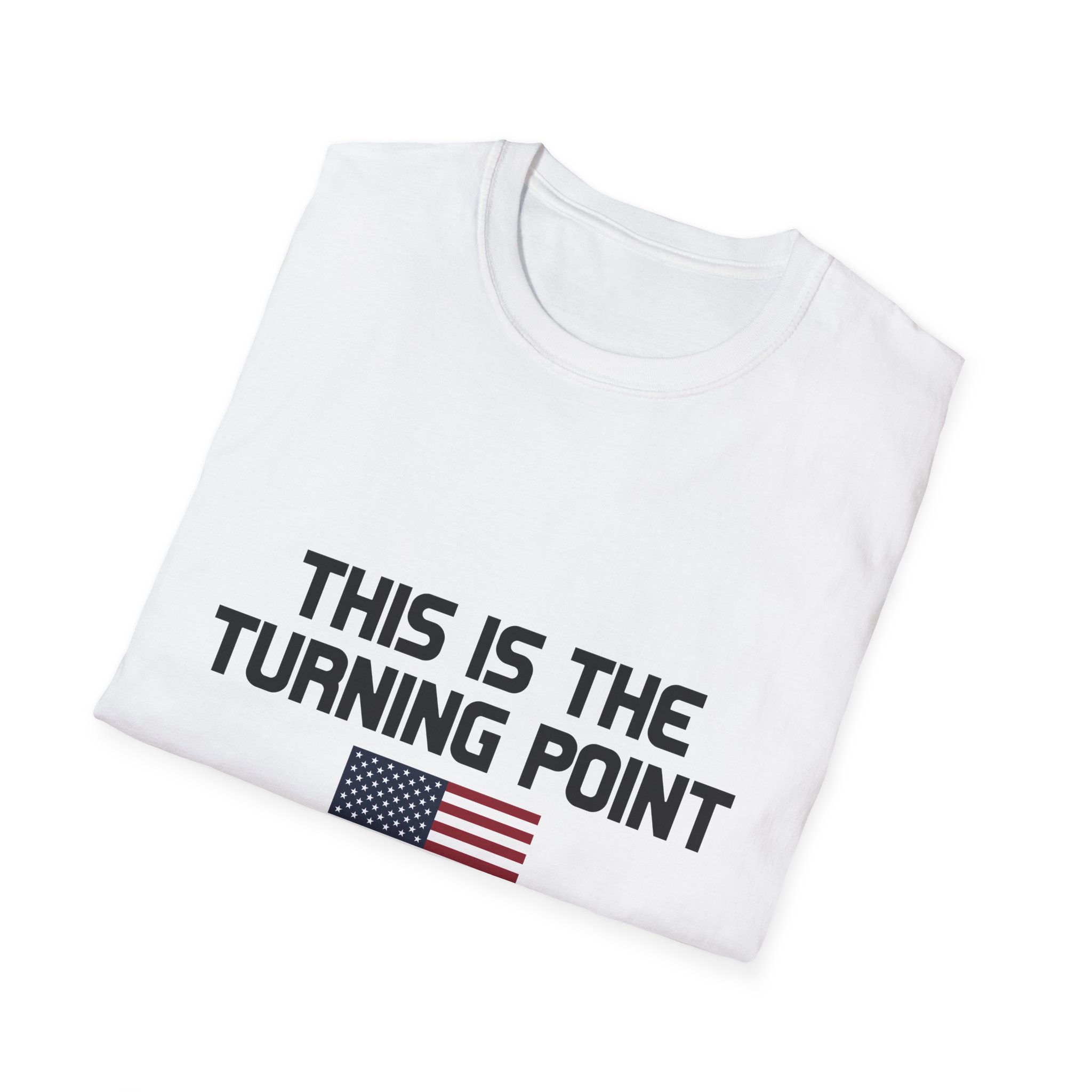 "This Is The Turning Point" (Charlie Kirk) Tee - Image 2