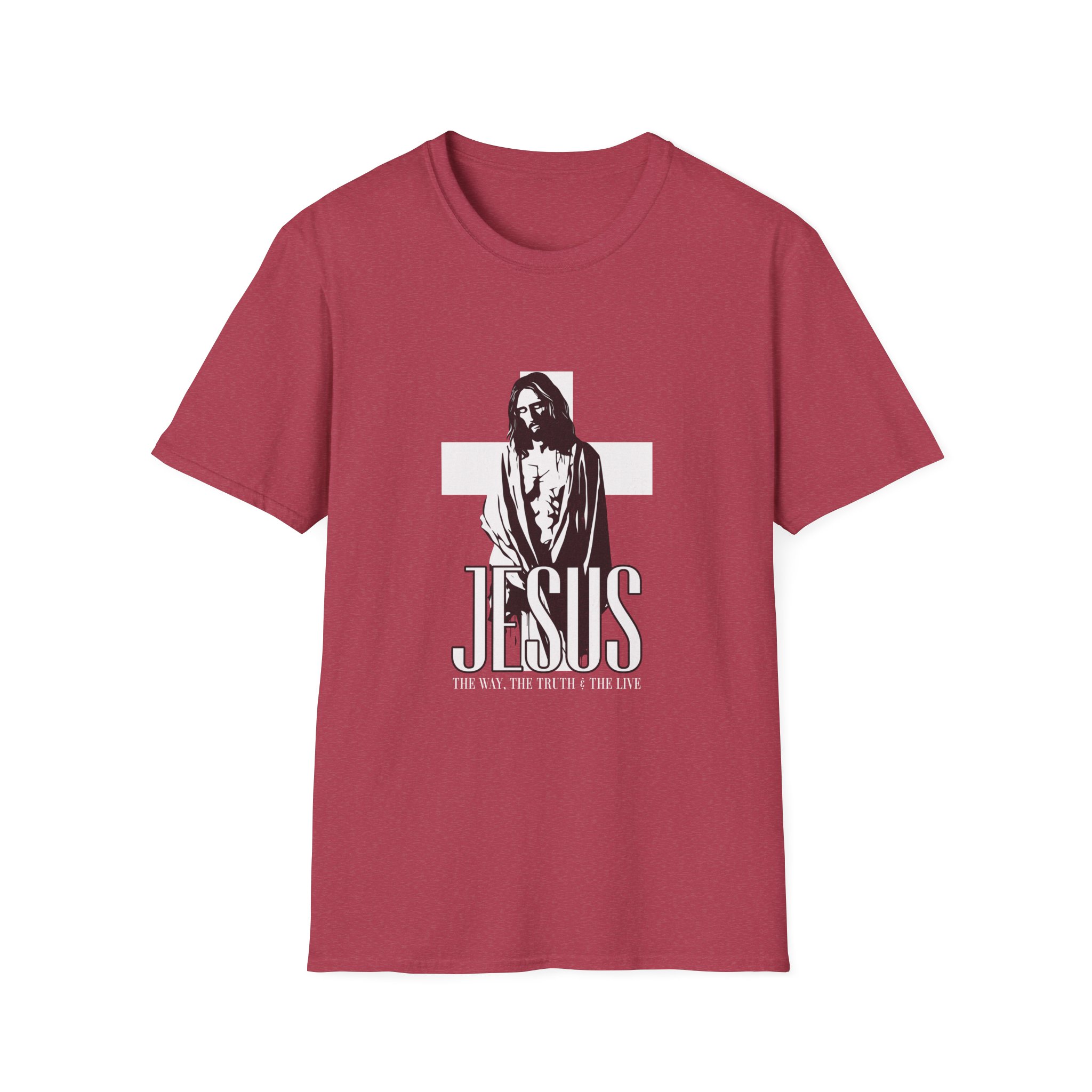 Jesus Cross Graphic T-Shirt — Faith-Based Christian Tee - Image 27