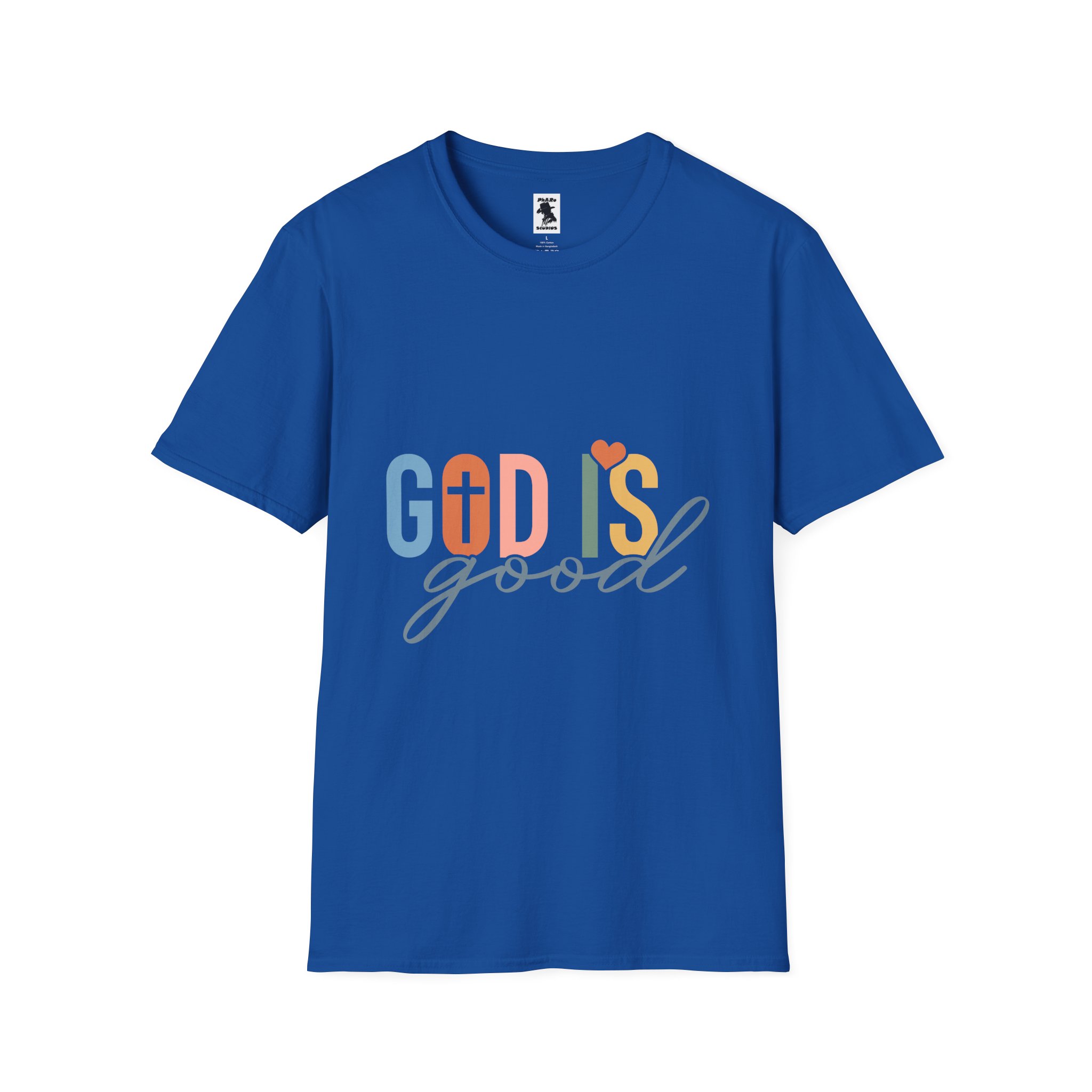 Unisex Softstyle T-Shirt - "God Is Good" Inspirational Tee - Image 29