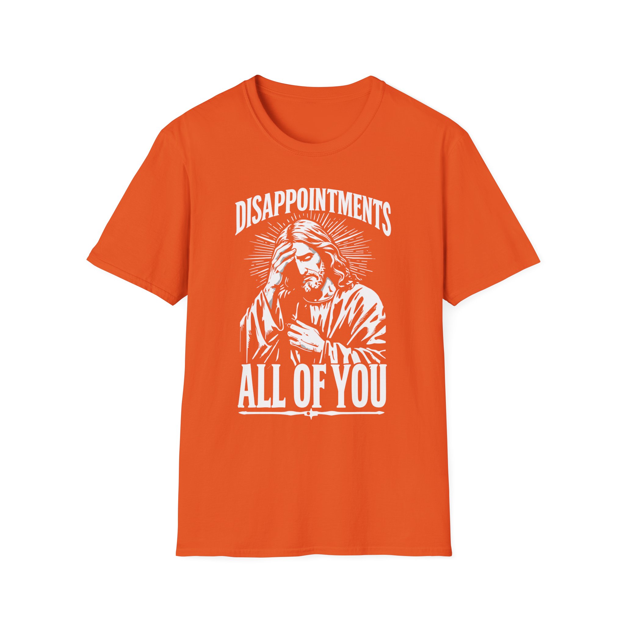 Jesus Graphic T-Shirt — "Disappointments All of You" Vintage Religious Humor Tee - Image 7