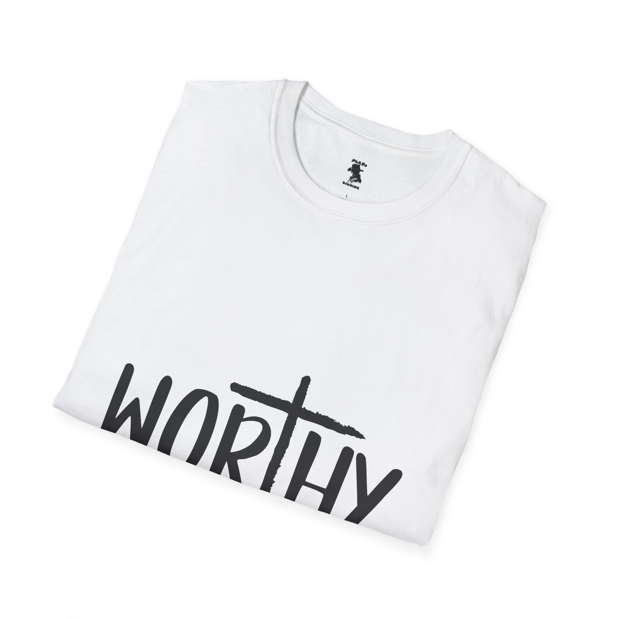 Worthy Unisex Softstyle T-Shirt - Faith-Inspired Apparel for Everyday Empowerment - Image 4