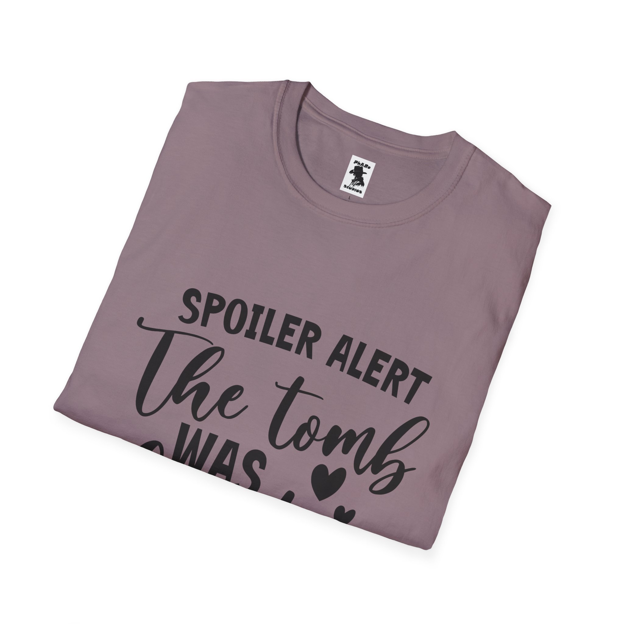 'Spoiler Alert: The Tomb Was Empty' Unisex Softstyle T-Shirt - Perfect for Easter and Celebrations! - Image 44