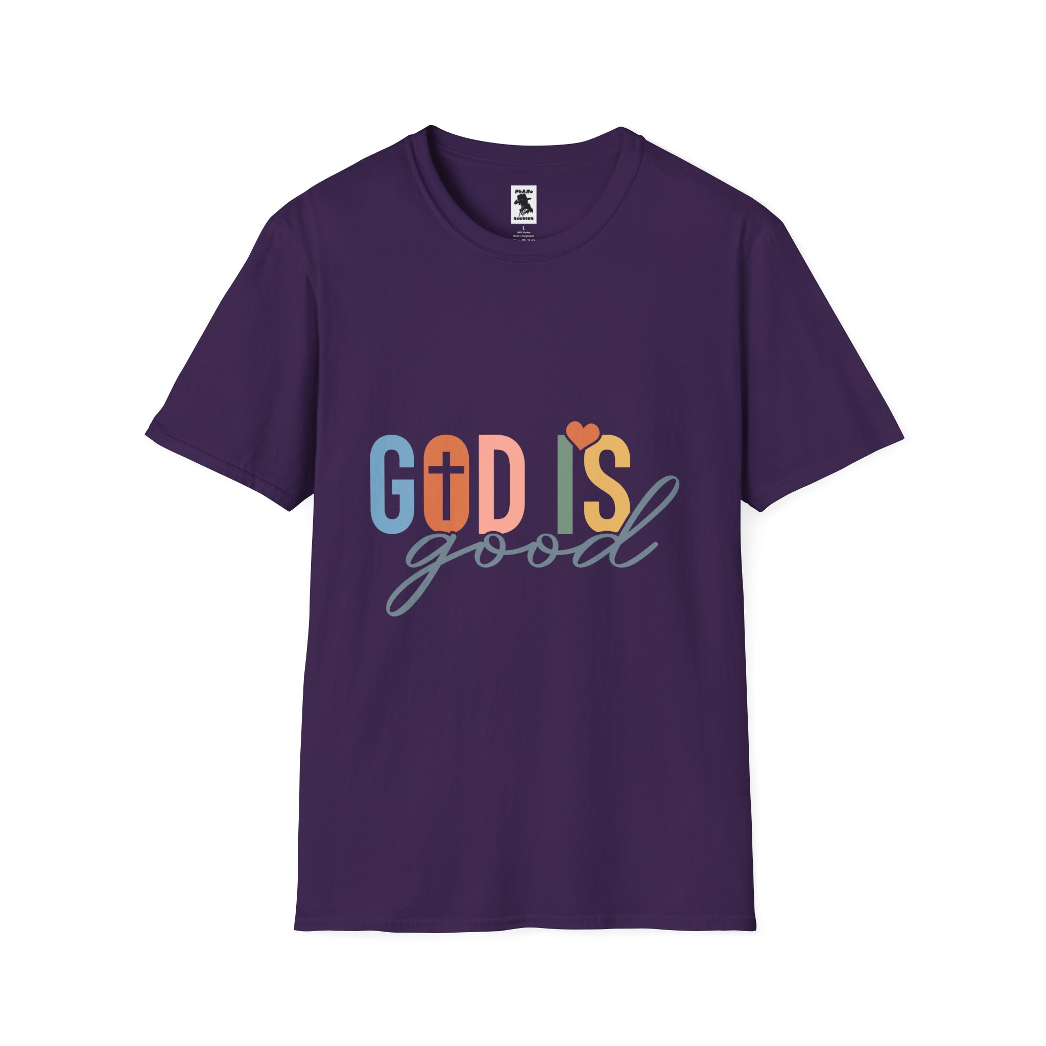 Unisex Softstyle T-Shirt - "God Is Good" Inspirational Tee - Image 33