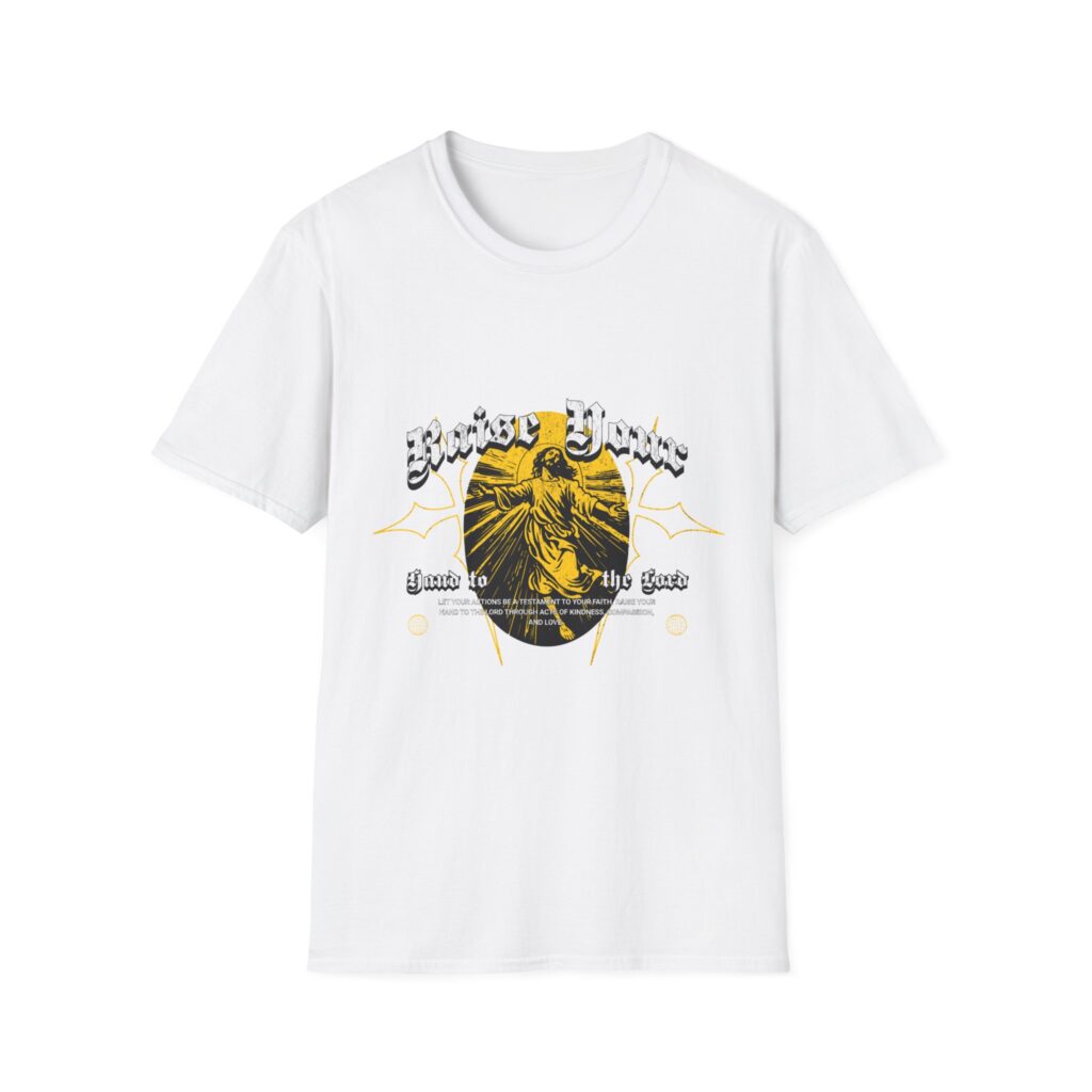 Raise Your Hand to the Lord Unisex Softstyle T-Shirt