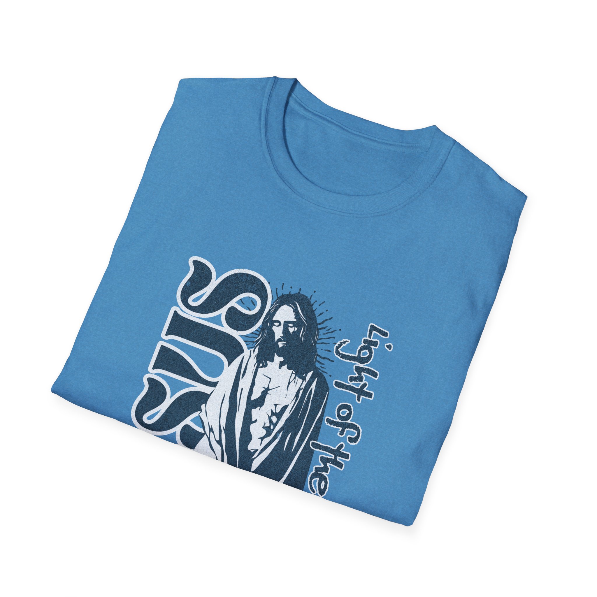 Jesus "Light of the World" Graphic T-Shirt - Image 14