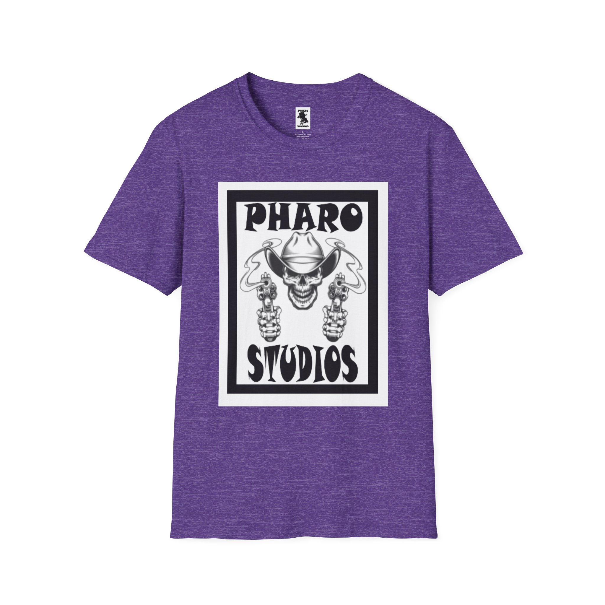 Unisex Softstyle T-Shirt - PhARo Studios Logo - Image 21