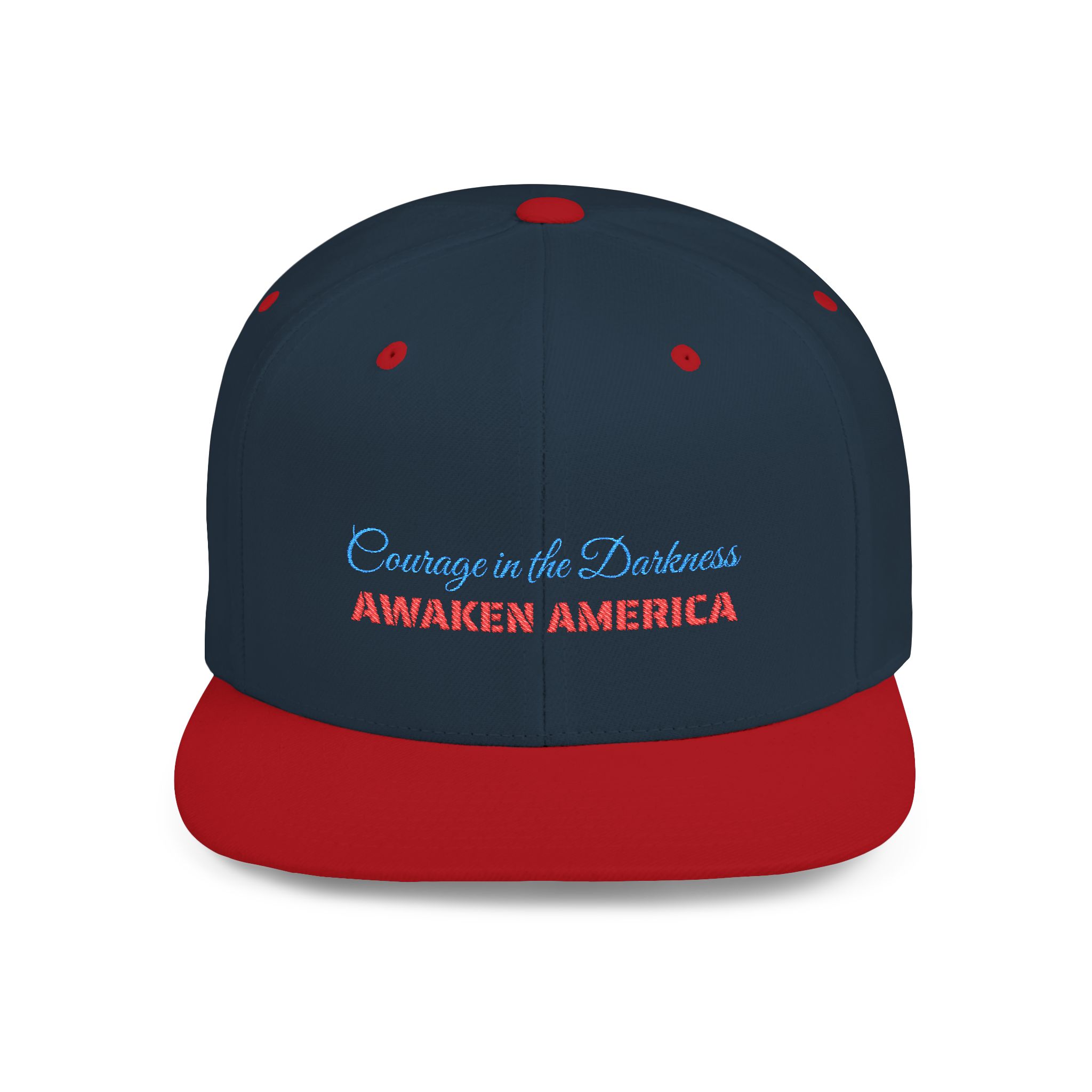 Courage in the Darkness Snapback Hat, Adjustable Cap for Outdoor Events, Casual Streetwear, Gift for Friends, Patriotic Apparel - Image 17