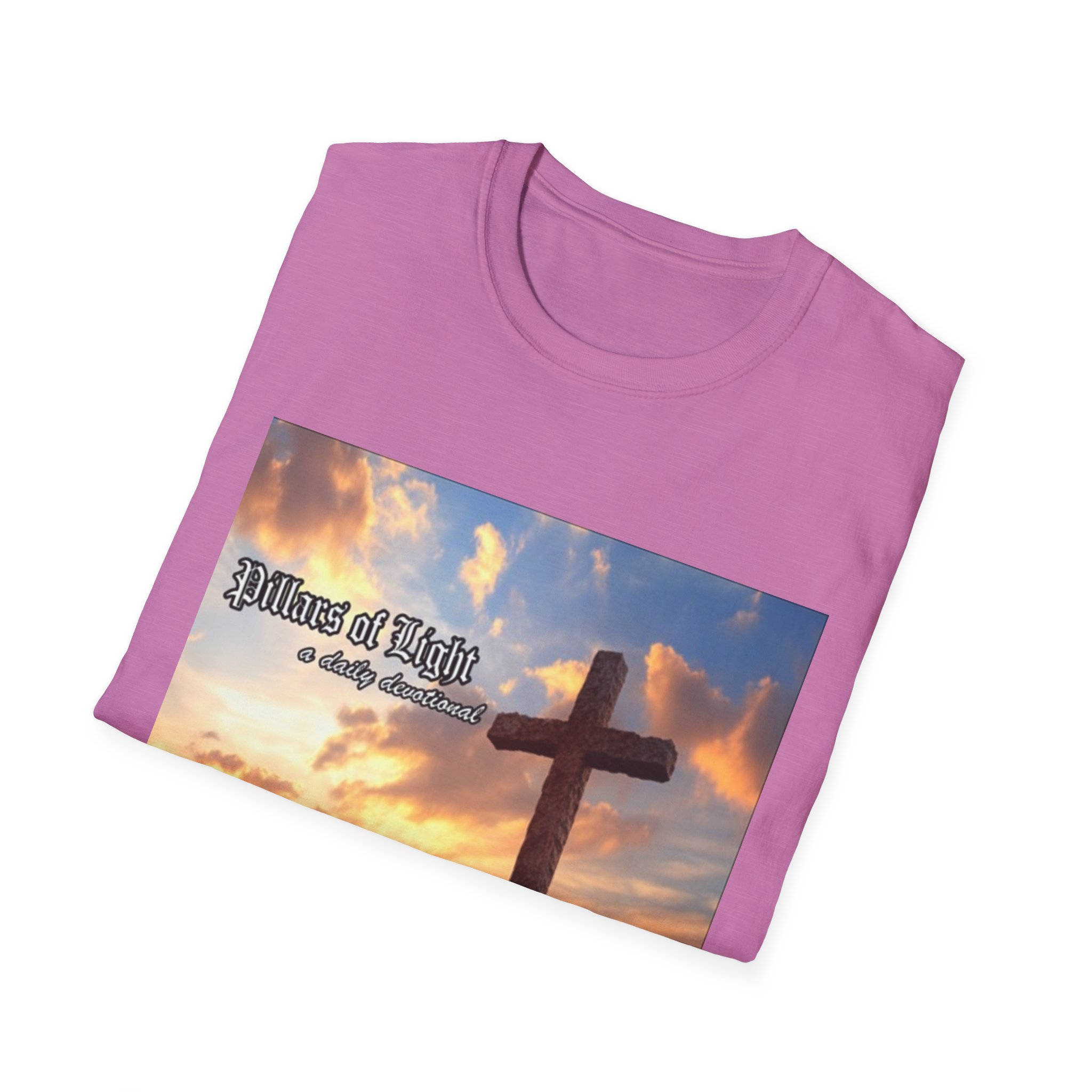 Pillars of Light Devotional Podcast T-Shirt — The Truth in the Darkness - Image 4