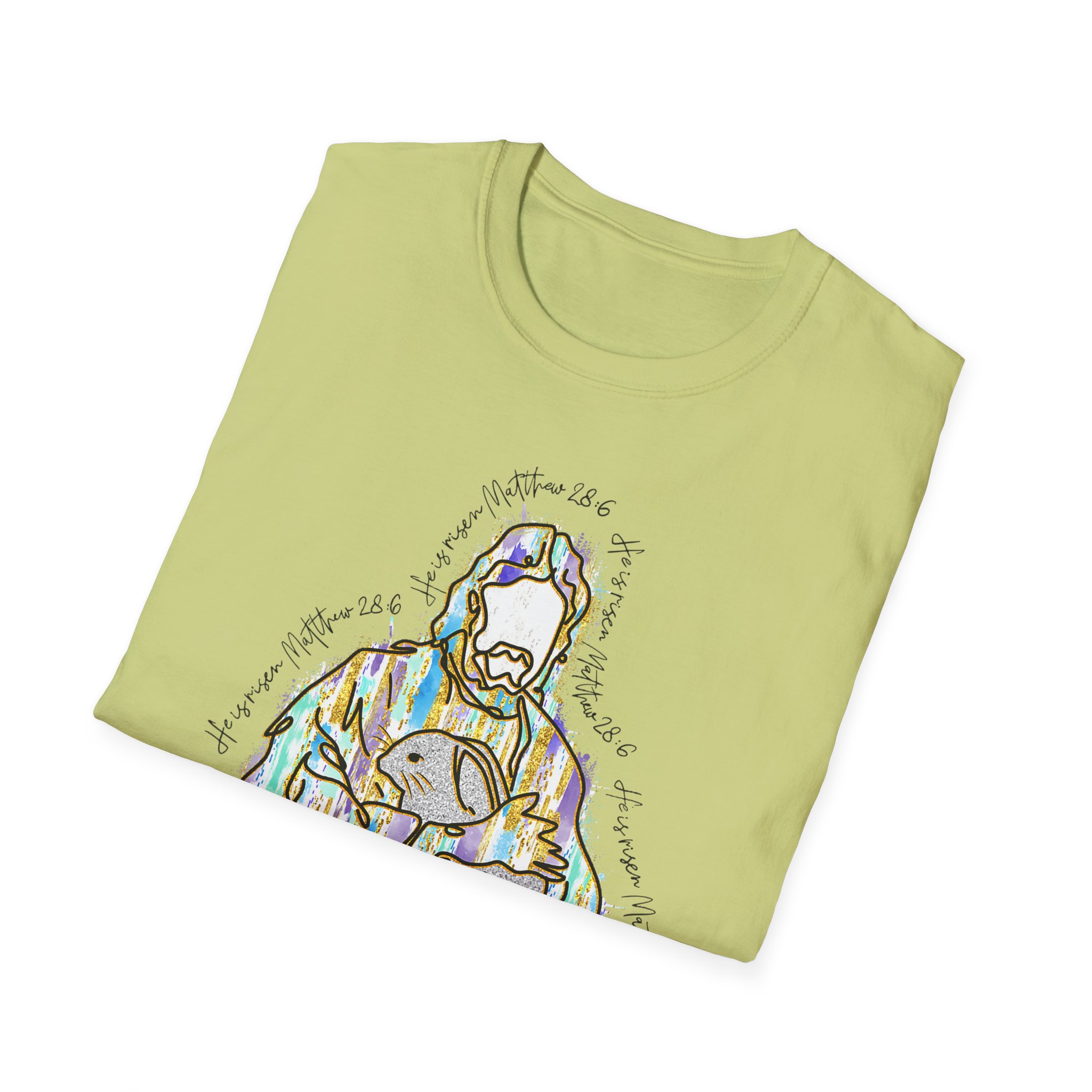 Matthew 28:6 Unisex Tee - Image 2