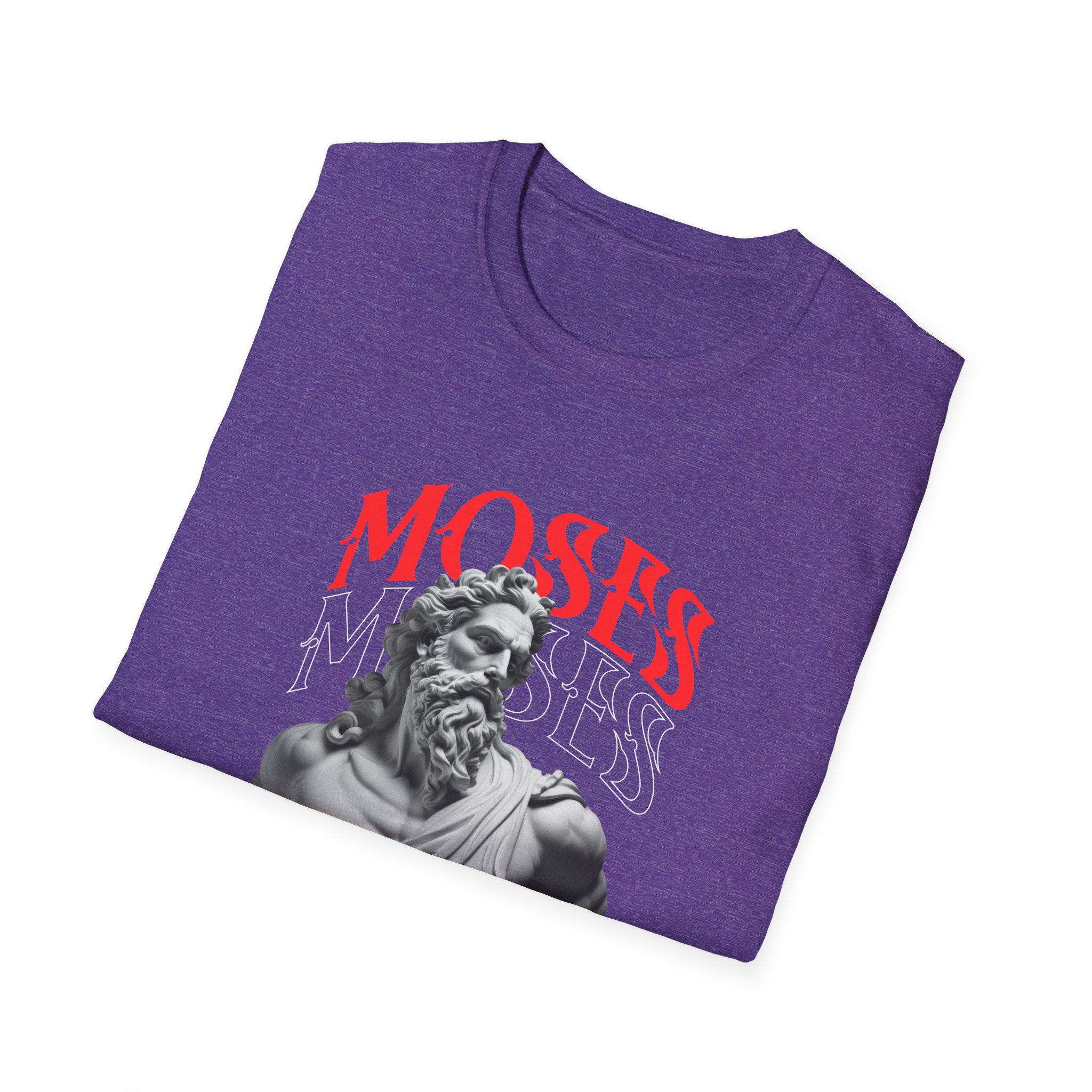 Moses Statue Graphic T-Shirt - Image 14