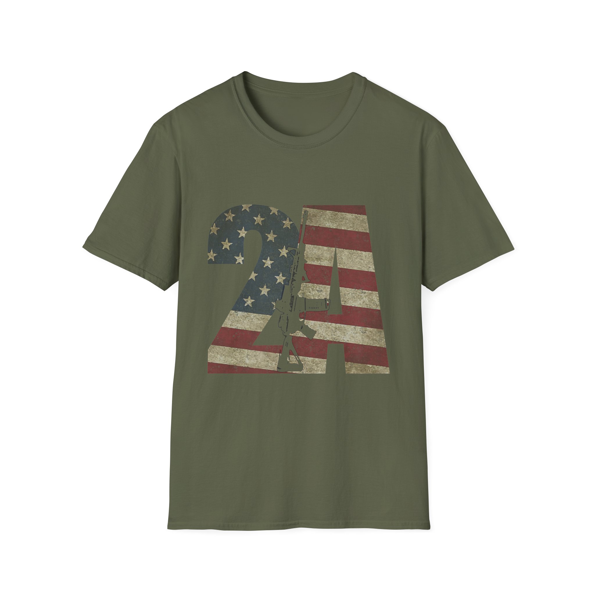 2A Flag Print T‑Shirt - Image 5