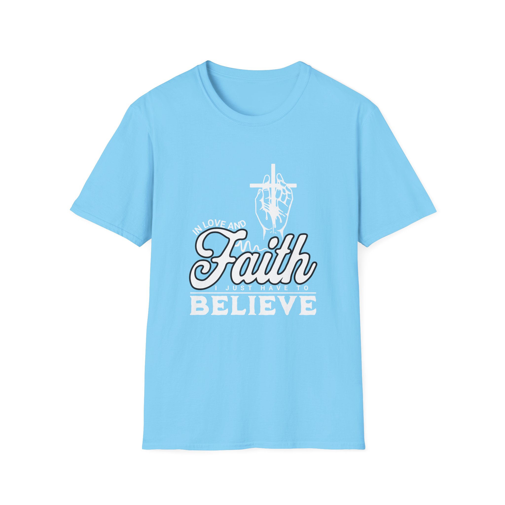 Faith Believe Unisex Softstyle T-Shirt - Image 15