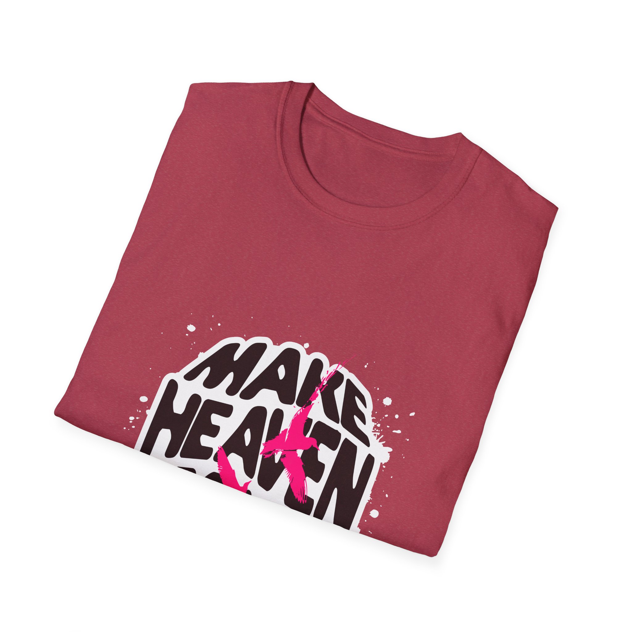 Make Heaven Crowded T-Shirt — Inspirational Faith Graphic Tee - Image 2
