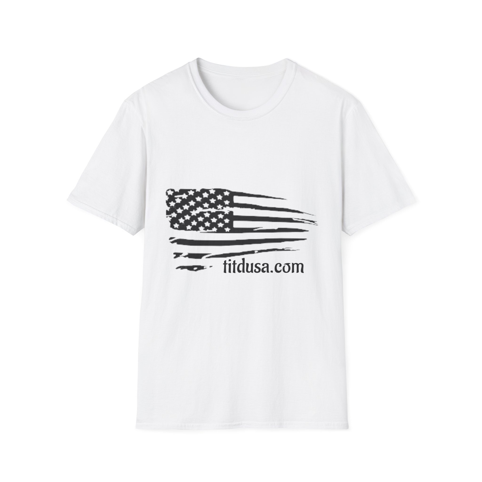 'titdusa.com' American Flag T-Shirt
